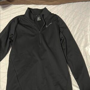 Nike Men's Black Performance Half-Zip Jacket